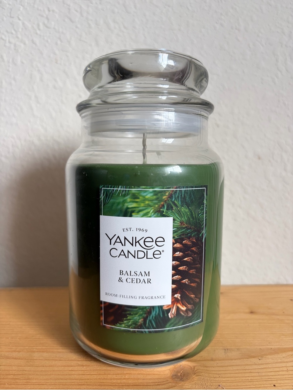 Yankee Candle Balsam & Cedar Original Large Jar Candle -
